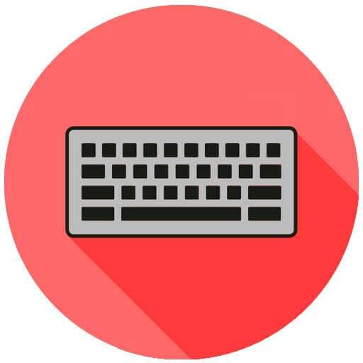 sustitución teclado