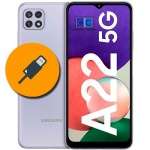 arreglar conector carga galaxy a22