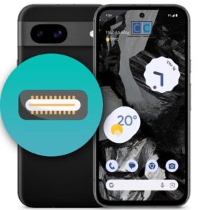 arreglar el conector de carga del Google Pixel 8A