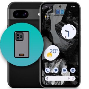 cambiar la tapa trasera del Google Pixel 8A