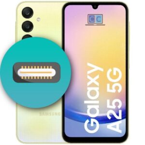 reparar conector carga galaxy a25